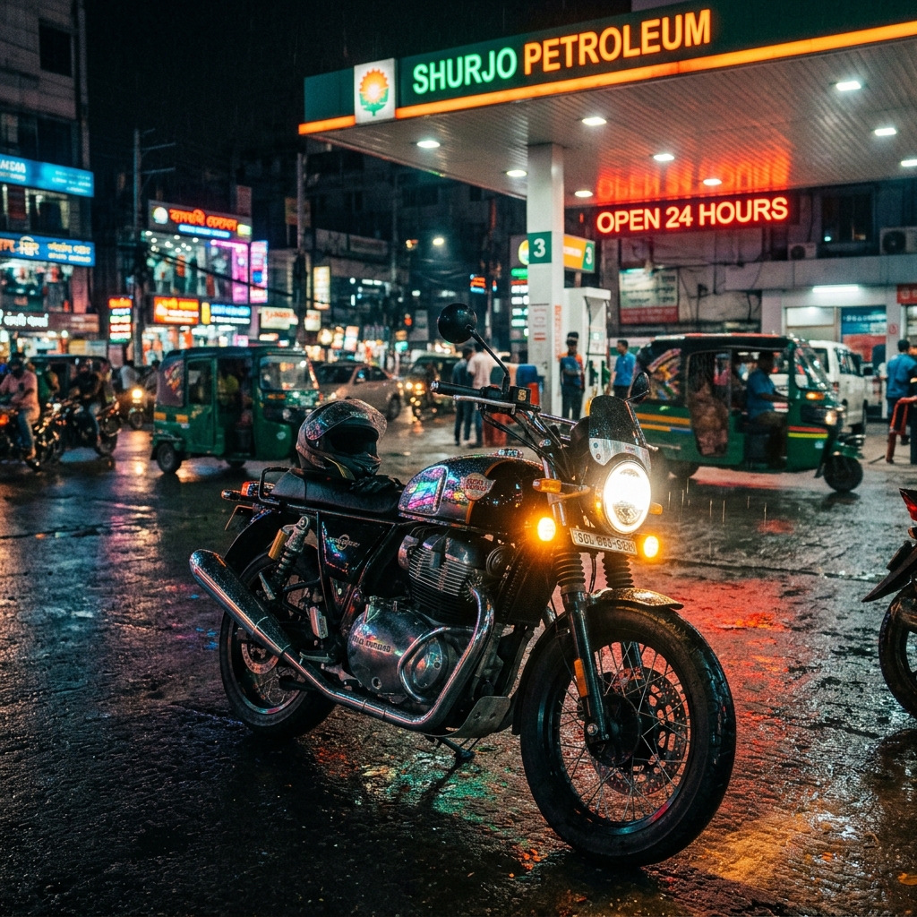 ৬০ ফিট এর নতুন পেট্রোল পাম্প