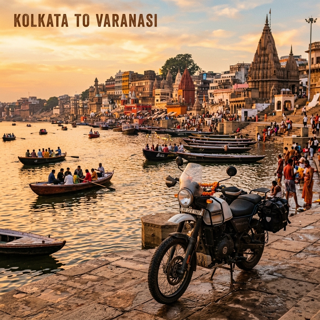 Kolkata To Varanasi Ride By Bike (Part-1) — 700 KM Ride Challenge